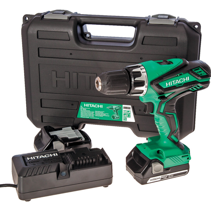 Hikoki DV18DGL JF Combi Drill Driver 18V 2 X 2.5Ah Li-ion