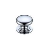 Zoo FCH01CP Cabinet Knob - Polished Chrome Image 1 Thumbnail