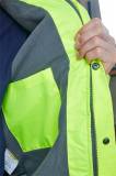 Beeswift CBJFLSY Hi-Vis Fleece Bomber Jacket Image 5 Thumbnail