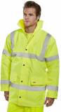 Beeswift CTJENGSY Hi-Vis Traffic Jacket Image 2 Thumbnail