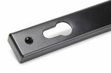 Black Monkeytail Slimline Lever Espag. Lock Set - LH Image 8 Thumbnail