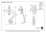 Beeswax Monkeytail Fastener - RH Image 2 Thumbnail