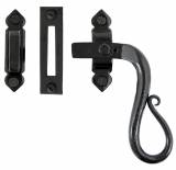 Black Locking Shepherd's Crook Fastener - RH Image 2 Thumbnail