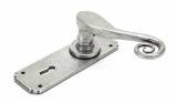 Pewter Monkeytail Lever Lock Set Image 2 Thumbnail