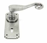 Pewter Monkeytail Lever Lock Set Image 3 Thumbnail