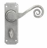 Pewter Monkeytail Lever Bathroom Set Image 1 Thumbnail