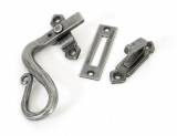 Pewter Locking Shepherd's Crook Fastener - LH Image 1 Thumbnail