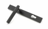 Matt Black Brompton Slimline Lever Espag. Lock Set Image 3 Thumbnail