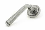 Pewter Avon Round Lever on Rose Set (Art Deco Rose) Image 1 Thumbnail