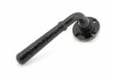 Black Hammered Newbury Lever on Rose Set (Plain Rose) Image 2 Thumbnail