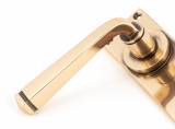 Polished Bronze Avon Lever Lock Set Image 2 Thumbnail