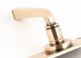 Polished Bronze Avon Lever Lock Set Image 3 Thumbnail