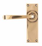 Polished Bronze Avon Lever Latch Set Image 1 Thumbnail