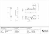 Satin Chrome Prestbury Sash Hook Fastener Image 2 Thumbnail