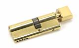 Lacquered Brass 35T/45 5pin Euro Cylinder/Thumbturn Image 1 Thumbnail