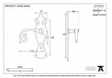 Black Curly Lever Lock Set Image 2 Thumbnail