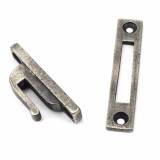 Antique Pewter Monkeytail Fastener Image 2 Thumbnail