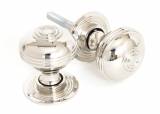 Polished Nickel 50mm Prestbury Mortice/Rim Knob Set Image 1 Thumbnail