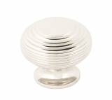 Polished Nickel Beehive Cabinet Knob 40mm Image 1 Thumbnail