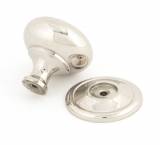 Polished Nickel Mushroom Cabinet Knob 38mm Image 2 Thumbnail