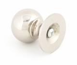 Polished Nickel Ball Cabinet Knob 31mm Image 2 Thumbnail