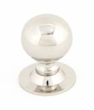 Polished Nickel Ball Cabinet Knob 31mm Image 1 Thumbnail