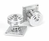 Polished Chrome Tewkesbury Square Mortice Knob Set Image 1 Thumbnail