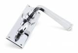 Polished Chrome Avon Lever Bathroom Set Image 4 Thumbnail