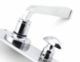 Polished Chrome Avon Lever Bathroom Set Image 5 Thumbnail