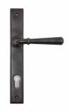 Aged Bronze Newbury Slimline Lever Espag. Lock Set Image 1 Thumbnail