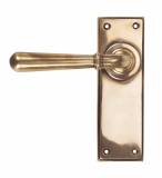 Polished Bronze Newbury Lever Latch Set Image 1 Thumbnail