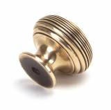 Polished Bronze Beehive Cabinet Knob 40mm Image 2 Thumbnail