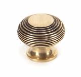 Polished Bronze Beehive Cabinet Knob 40mm Image 1 Thumbnail