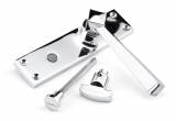 Polished Chrome Straight Lever Bathroom Set Image 2 Thumbnail