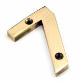 Polished Bronze Numeral 7 Image 1 Thumbnail