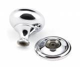 Polished Chrome Mushroom Cabinet Knob 38mm Image 2 Thumbnail