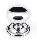 Polished Chrome Mushroom Cabinet Knob 38mm Image 1 Thumbnail