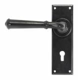 Black Regency Lever Lock Set Image 1 Thumbnail