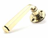 Anvil 45611 Aged Brass Avon Round Lever on Rose Set (Plain) Image 1 Thumbnail