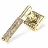 Anvil 45662 Aged Brass Brompton Lever on Rose Set (Square) Image 1 Thumbnail