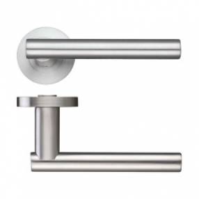 Added Stanza ZPZ090SC Lucca Lever on Rose - Satin Chrome To Basket