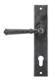 Added External Beeswax Regency Lever Espag. Lock Set To Basket