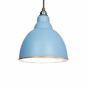 Added The Brindley Pendant in Pale Blue To Basket