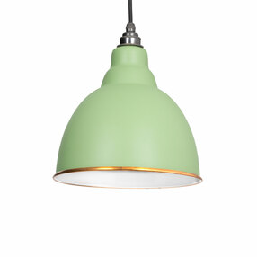 Added The Brindley Pendant in Sage Green To Basket