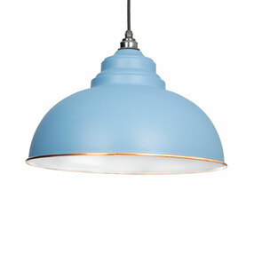 Added The Harborne Pendant in Pale Blue To Basket