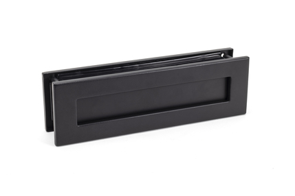 Added Matt Black Traditional Letterbox To Basket