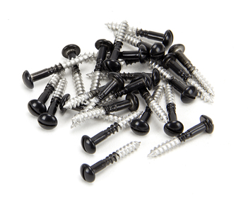 Added Black SS 3.5 x 25  Roundhead Screws (25) To Basket