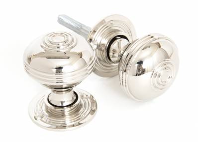 Added Polished Nickel 50mm Prestbury Mortice/Rim Knob Set To Basket