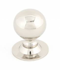 Added Polished Nickel Ball Cabinet Knob 31mm To Basket