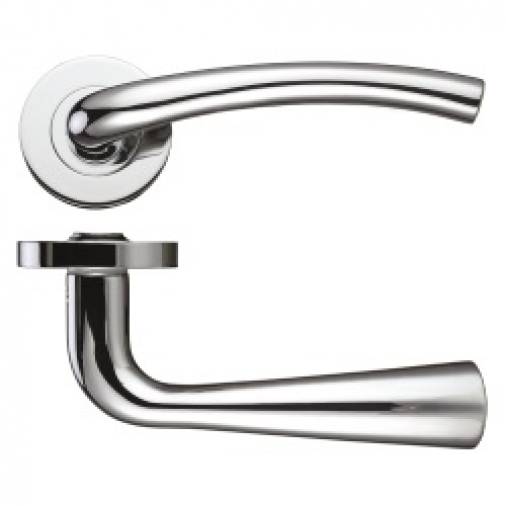 Stanza ZPZ010CP Assisi Lever on Rose - Polished Chrome  Image 1